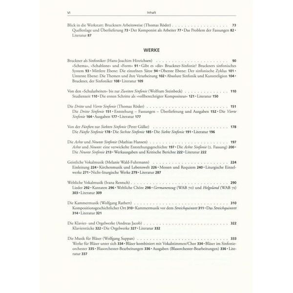 Brenreiter Bruckner-Handbuch