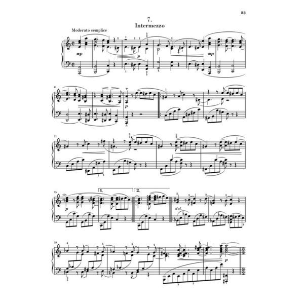 Henle Verlag Brahms Klavierstücke