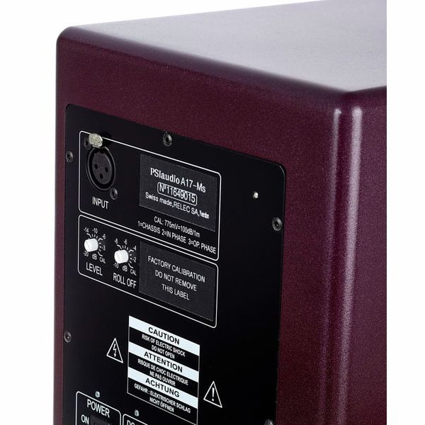 PSI Audio A17-M Studio Red