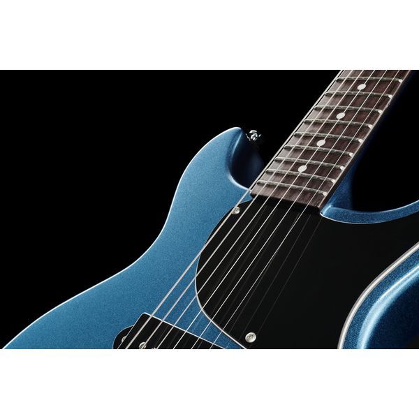 Harley Benton DC-Junior Pelham Blue