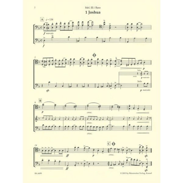 Brenreiter combocom Spirituals