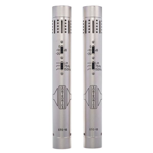 Sontronics STC-1S Matched Pair Silver