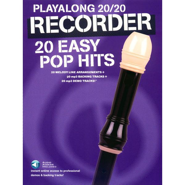 Wise Publications Playalong 20/20 Recorder