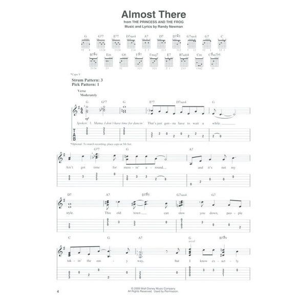 Hal Leonard Contemporary Disney Easy Guit