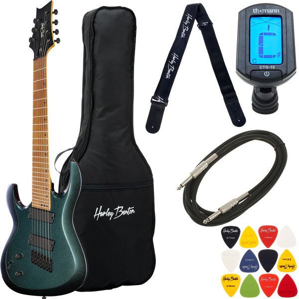 Harley Benton R-457FFB LH Roasted Mul Bundle