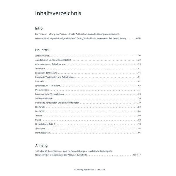 Köbl Edition Posaune Total 1