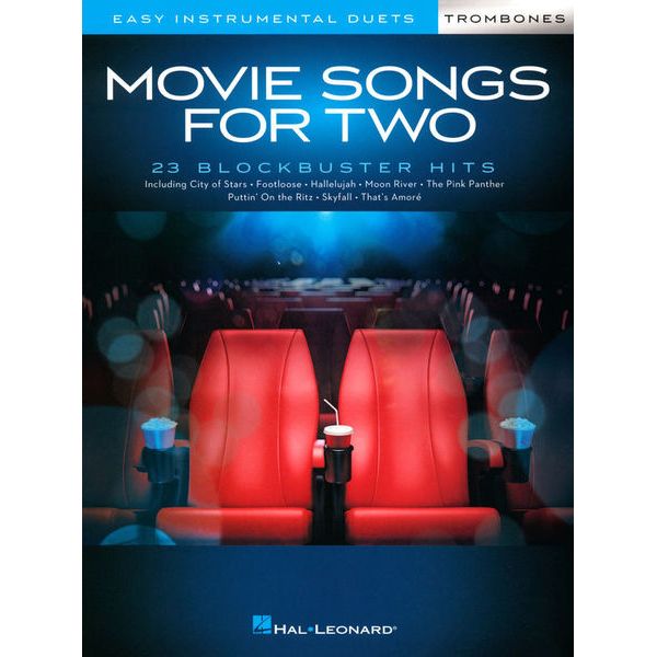Hal Leonard Movie Songs For Two Trombones