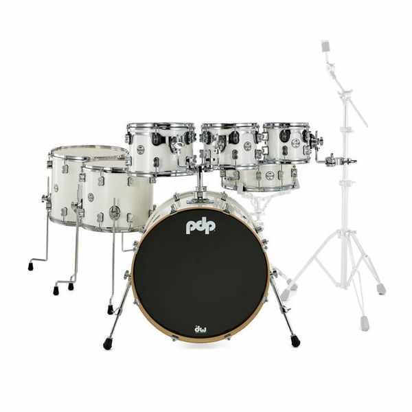DW PDP CM7 Pearlescent White