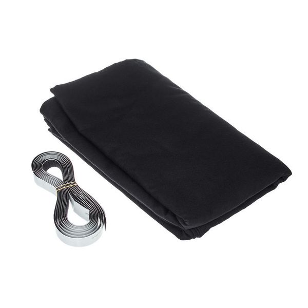 Stairville Skirt 160g/m 2.0x0.2m Bk