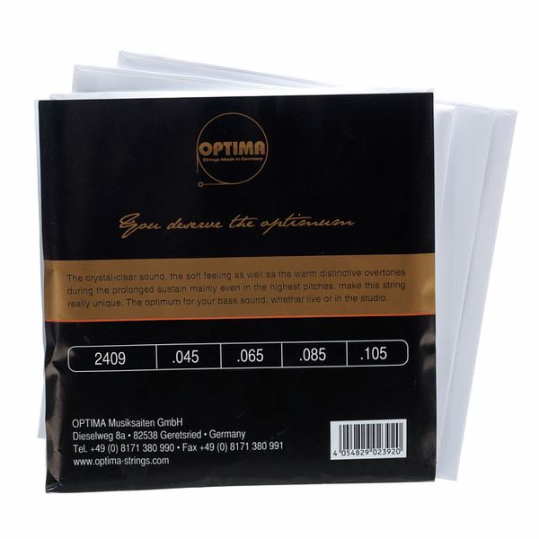 Optima 2409L Bass Gold Strings