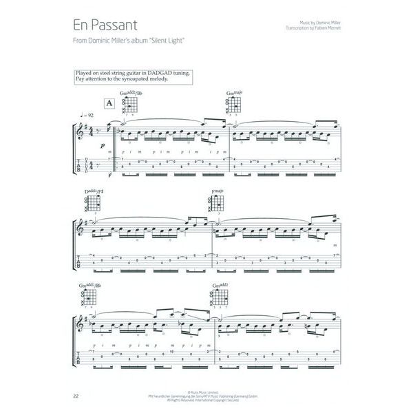 Hal Leonard Best Of Dominic Miller