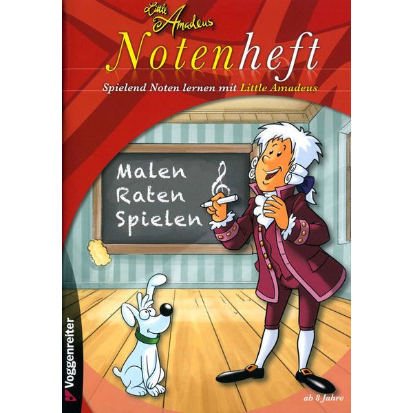 Voggenreiter Little Amadeus Notenheft A4