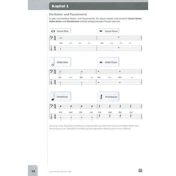 Alfred Music Publishing Garantiert Bass lernen