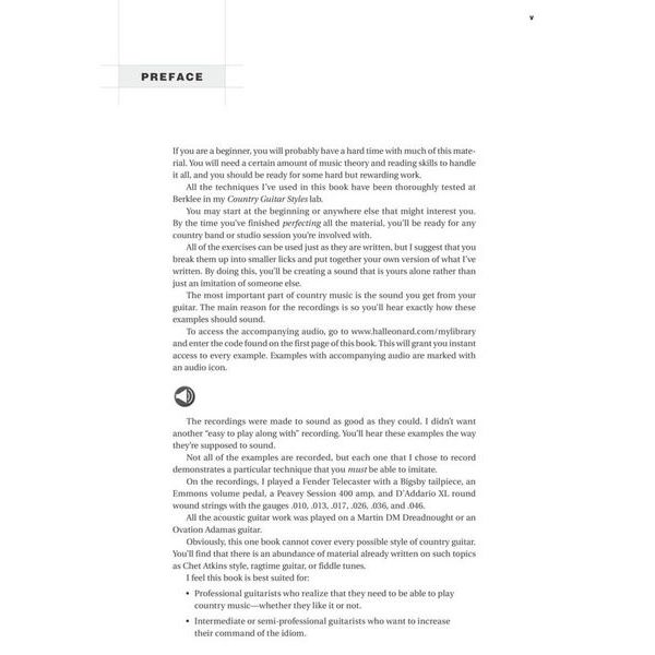 Berklee Press Country Guitar Styles