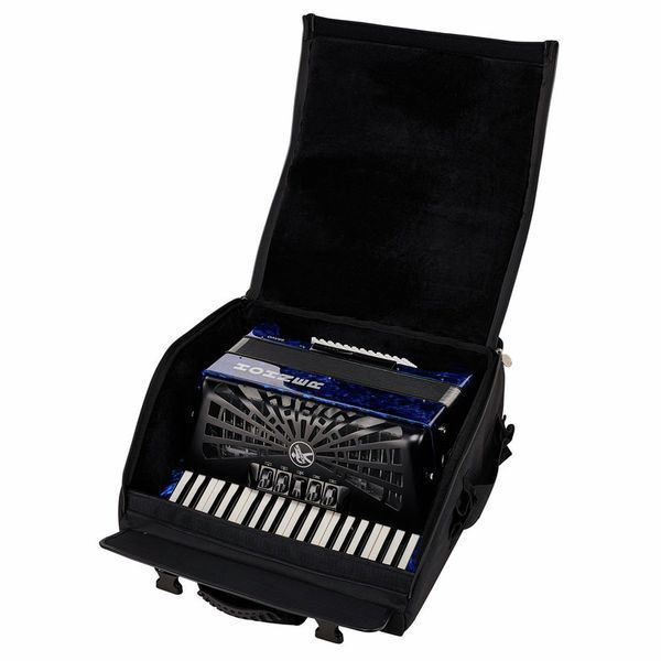 Hohner Bravo III 72 Blue silent key