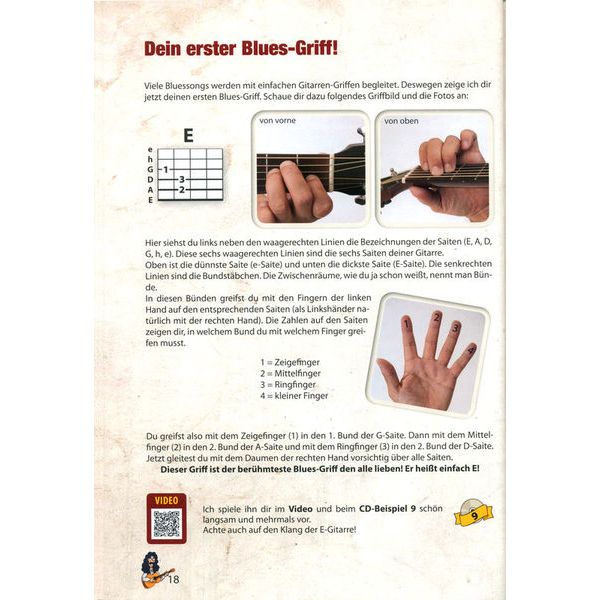 Voggenreiter Bursch's Blues Gitarrenbuch