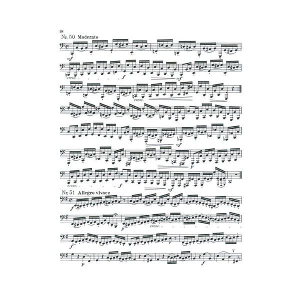 Friedrich Hofmeister Verlag Kopprasch 60 Etüden Tuba 2