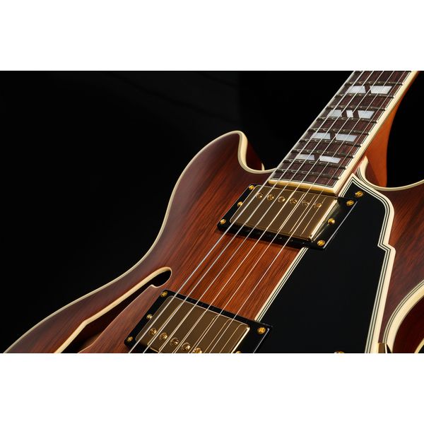 DAngelico Deluxe Mini DC Satin Brown Bur