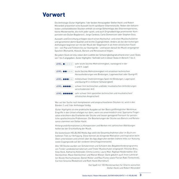 Helbling Verlag Guitar Highlights 1