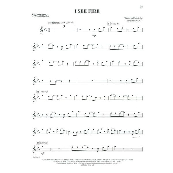 Alfred Music Publishing Hobbit Trilogy Flute