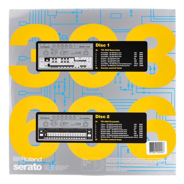 Serato 2x12" Control Vinyl 303/606