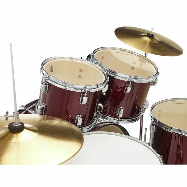 Millenium Focus 22 Drum Set Red