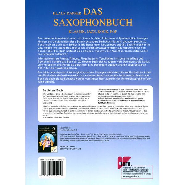 Voggenreiter Das Saxophonbuch 1
