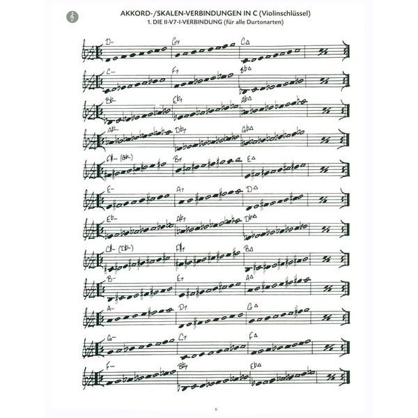 Advance Music Aebersold II-V7-I Verbindung