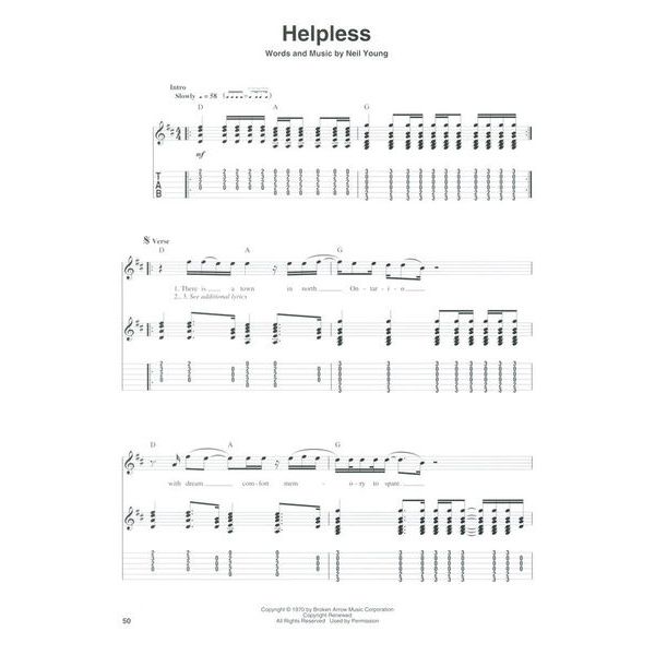 Hal Leonard Guitar Play-Along Neil Young