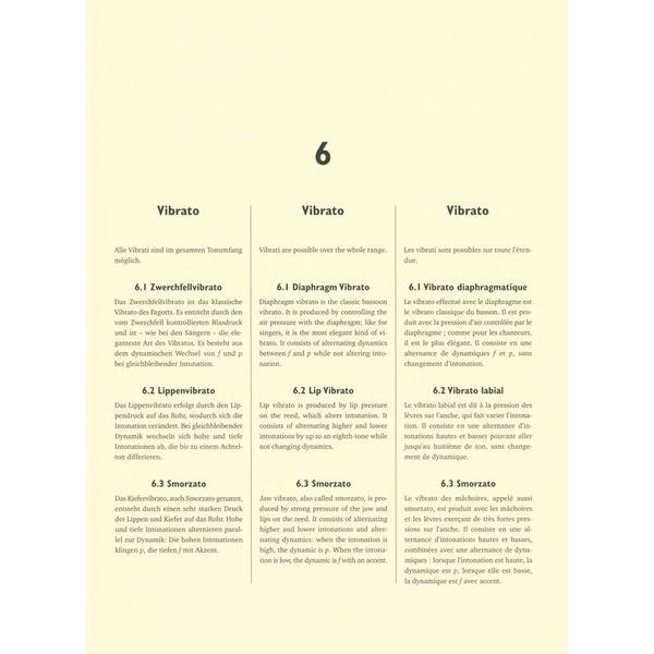 Brenreiter Die Spieltechnik des Fagotts