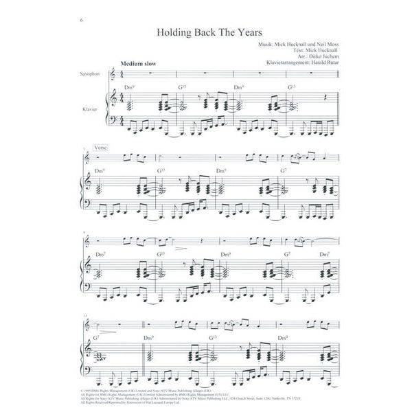 Schott Soul Classics 2 A-Sax