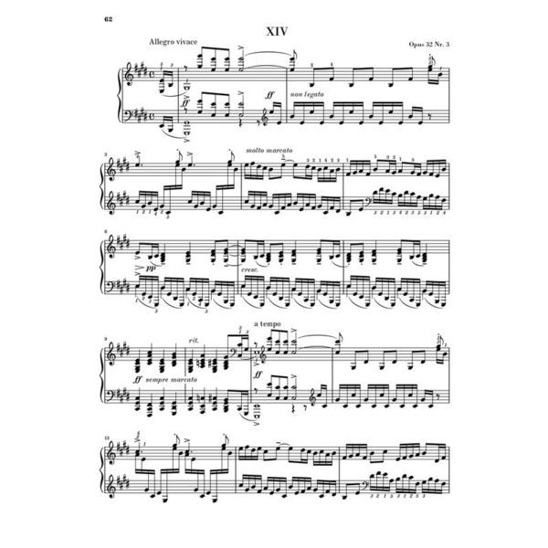 Henle Verlag Rachmaninow 24 Préludes