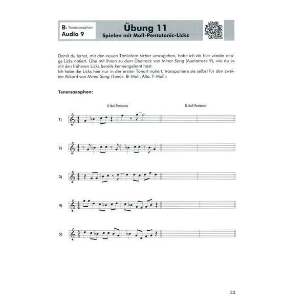 Voggenreiter Saxophon Improvisation