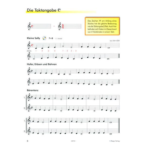 Horst Rapp Verlag Trompete Lernen mit Spa 1