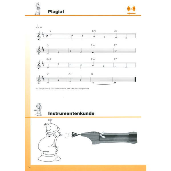 Yamaha FlötenTöne 2