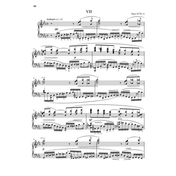 Henle Verlag Rachmaninow 24 Préludes