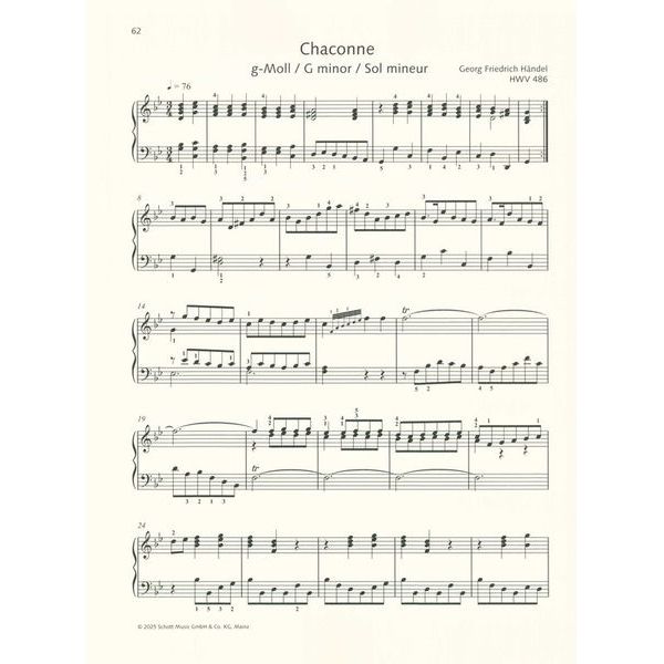 Schott Best Of Hndel