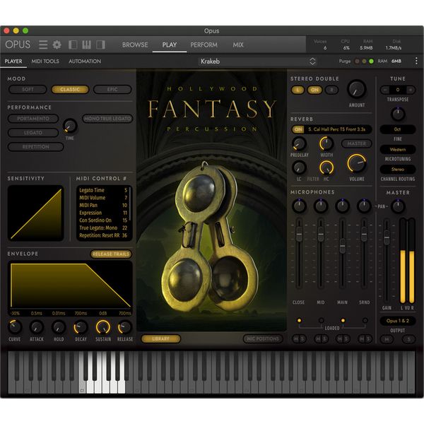 EastWest Hollywood Fantasy Percussion