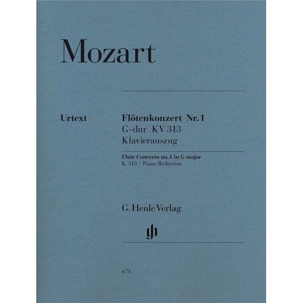 Henle Verlag Mozart Flötenkonzert Nr. 1