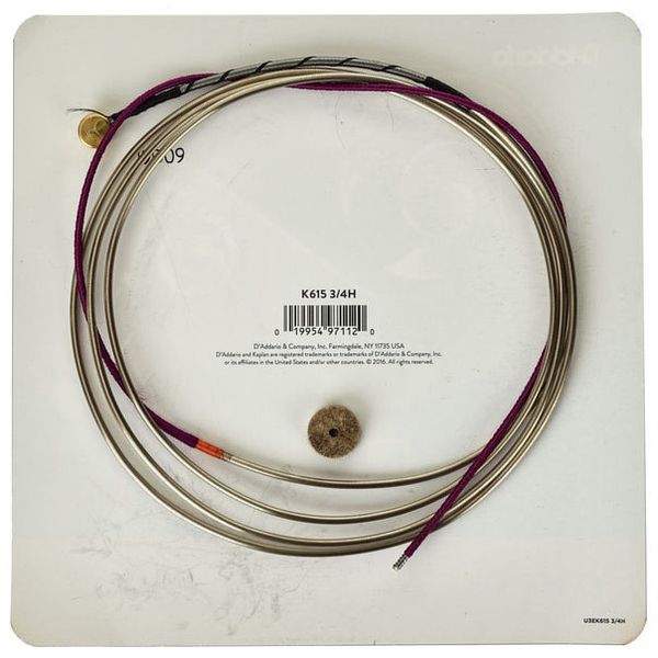 Daddario K615-3/4H Kaplan Bass C Ext.