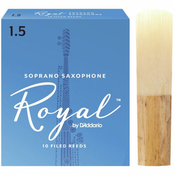 DAddario Woodwinds Royal Soprano Sax 1.5