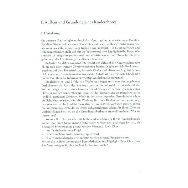 Schott Handbuch der Kinderchorleitung