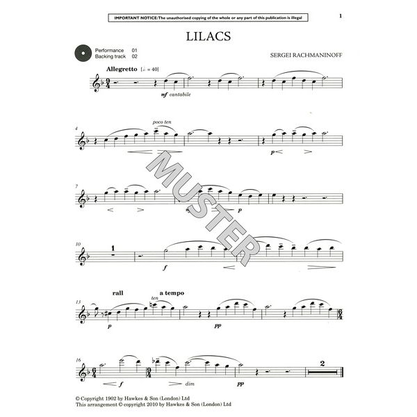 Boosey & Hawkes Play Rachmaninow A-Sax