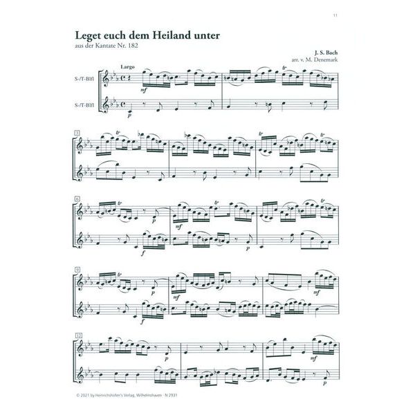 Heinrichshofen Verlag Bach Kreuz und Krone