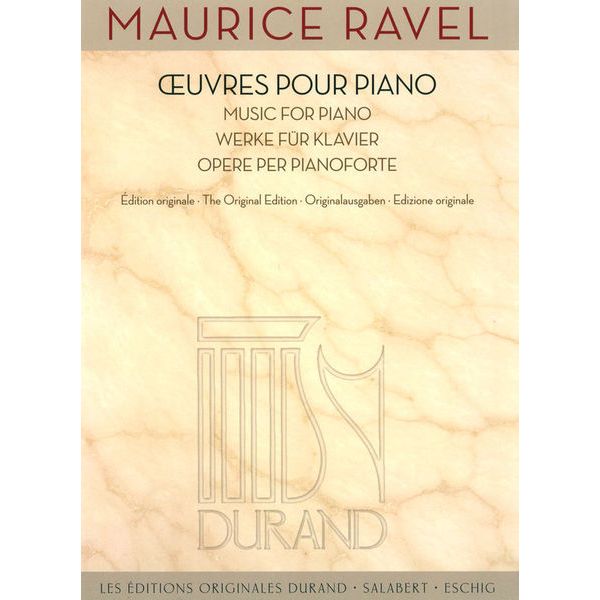 Editions Durand Ravel uvres Pour Piano