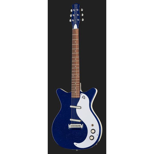 Danelectro 59M NOS+ Blue Metalflake 60th