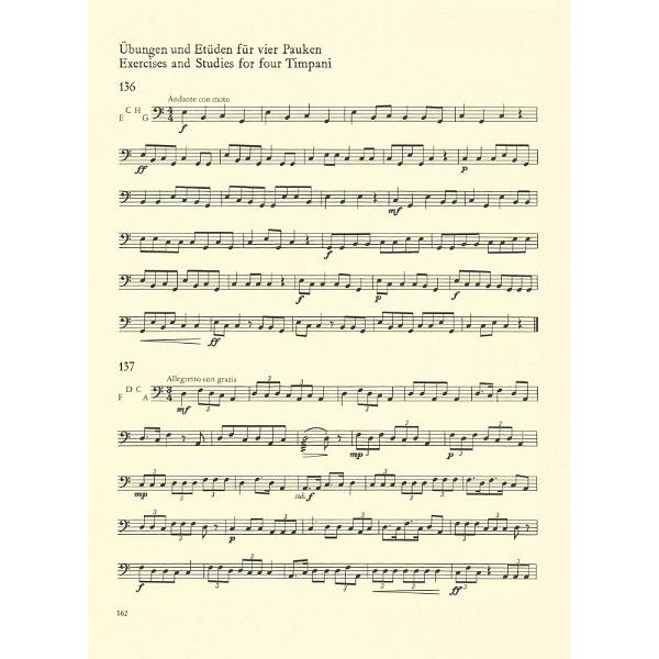 Deutscher Verlag für Musik Schlaginstrumente Pauken