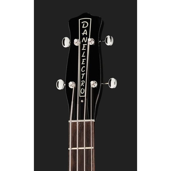Danelectro 58 Longhorn Bass Black Red
