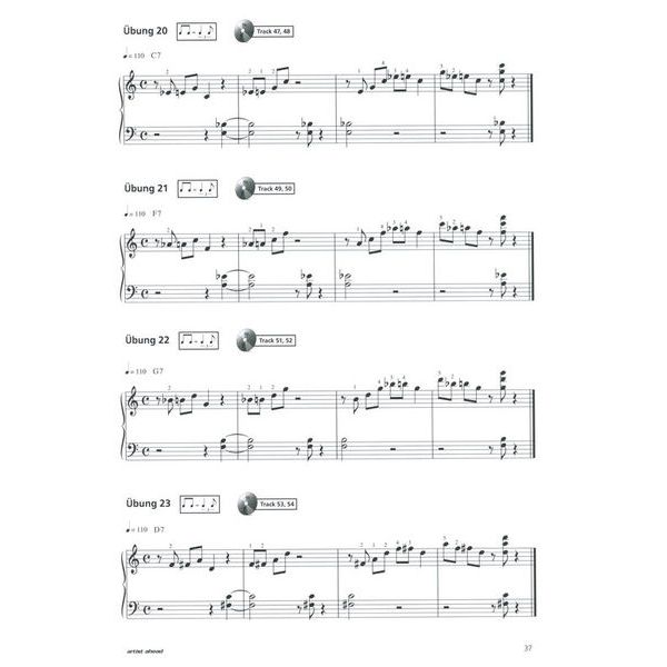 Artist Ahead Musikverlag Die Schule für Blues-Piano