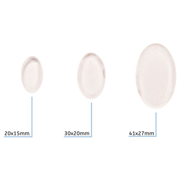 SkyGel Gel Damper Pads glass 12 Pack